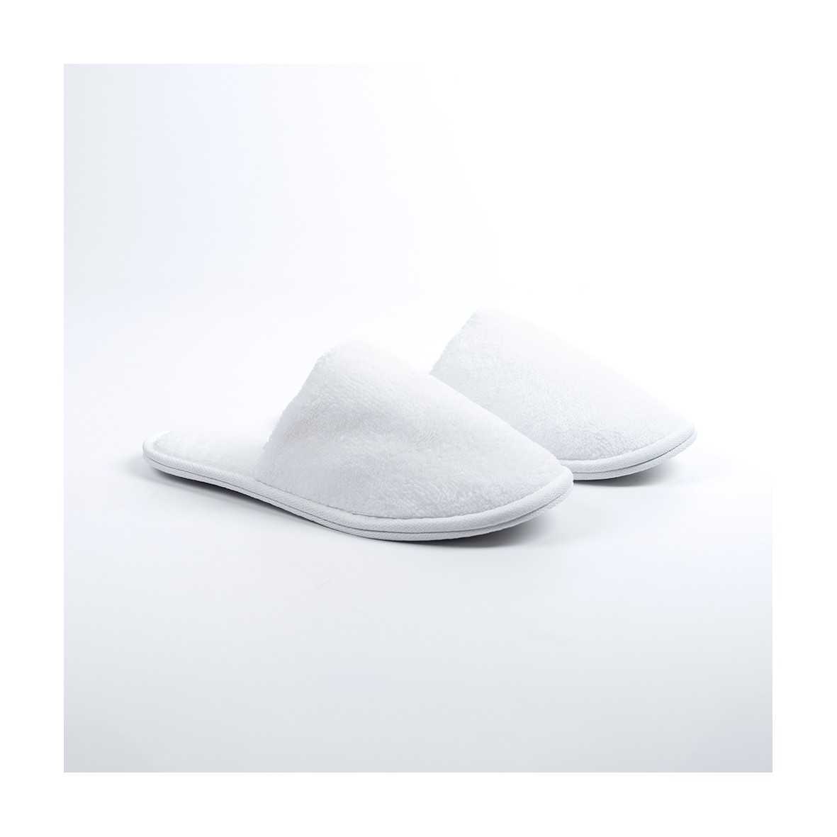 Mules de bain Unisexe "Les Essentiels" - Blanc