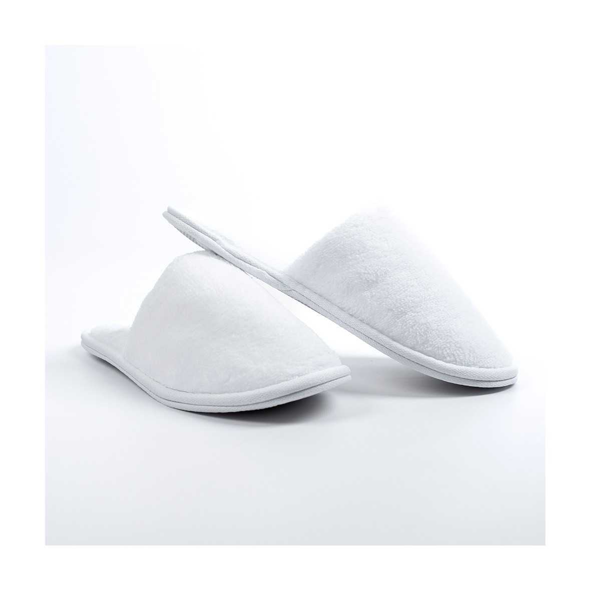 Mules de bain Unisexe "Les Essentiels" - Blanc